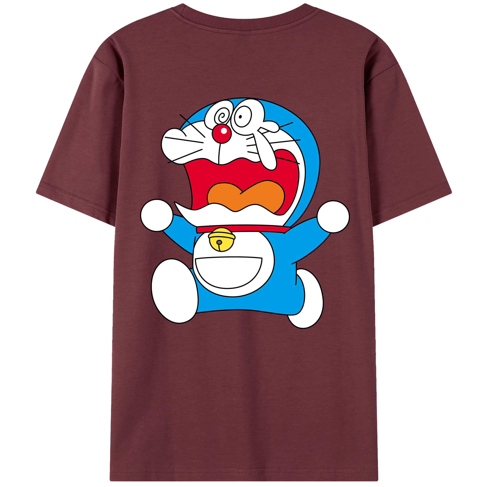 （画像用） ドラえもん Doraemon 綿100％半袖Tシャツ（背面プリント）